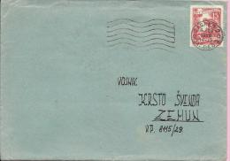 Letter - Zagreb-Zemun, 6.12.1956., Yugoslavia (military Post - V.P. 8115/29 ) - Cartas & Documentos