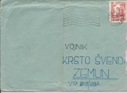 Letter - Zagreb-Zemun, 25.9.1957., Yugoslavia (military Post - V.P. 8115/28-A ) - Brieven En Documenten