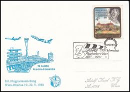 Austria 1987, Card, Special Postmark Wien - Storia Postale