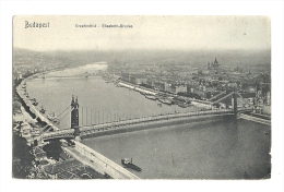 Cp, Hongrie, Budapest, Elisabet-Brücke - Ungarn