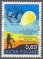 1973 WMO Centenary Mi 728 / Facit 731 / Sc 531 / YT 692 Used / Oblitéré / Gestempelt [lie] - Oblitérés