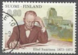 1973 Eliel Saarinen Mi 729 / Facit 732 / Sc 532 / YT 693 Used / Oblitéré / Gestempelt [lie] - Usados