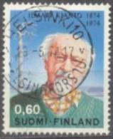1974 Ilmari Kianto Mi 750 / Facit 753 / Sc 547 / YT 714 Used / Oblitéré / Gestempelt [lie] - Used Stamps