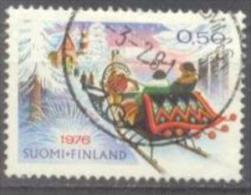 1976 Christmas Mi 793 / Facit 796 / Sc 589 / YT 758 Used / Oblitéré / Gestempelt [lie] - Used Stamps