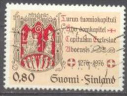 1976 Cathedral Chapter Of Turku Mi 795 / Facit 798 / Sc 590 / YT 759 Used / Oblitéré / Gestempelt [lie] - Used Stamps