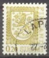 1977 Definitives: Coat Of Arms Mi 818 / Facit 821 / Sc 556 / YT 771 Used / Oblitéré / Gestempelt [lie] - Used Stamps