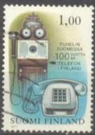 1977 Centenary Of Telephony Mi 821 / Facit 824 / Sc 606 / YT 785 Used / Oblitéré / Gestempelt [lie] - Oblitérés
