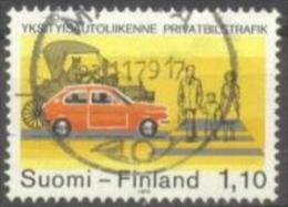 1979 Private Car Traffic Mi 849 / Facit 852 / Sc 624 / YT 813 Used / Oblitéré / Gestempelt [lie] - Used Stamps