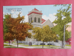 Great Bend,KS--Congregational Church--not Mailed--PJ 171 - Autres & Non Classés