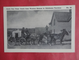 Kansas--Early Stage Coach--not Mailed--PJ 171 - Andere & Zonder Classificatie