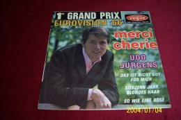 UDO  JURGENS  °  MERCI CHERIE  EUROVISION 1966 - Other - German Music