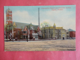 Topeka,KS--Assumption Church And Parochial School--not Mailed--PJ 172 - Autres & Non Classés