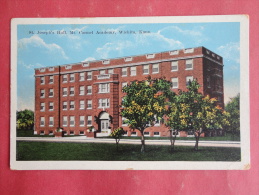 Wichita,KS--St. Joseph's Hall--not Mailed--PJ 172 - Andere & Zonder Classificatie