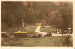 Yvoir Vallée De La Meuse La Grotte Autocar Vieilles Voitures (couleur) - Yvoir