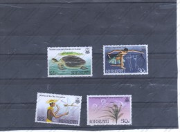 KIRIBATI Nº 126 AL 129 - Tortues