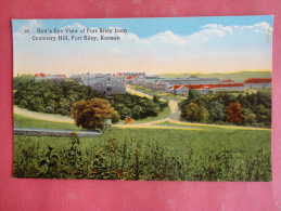 Fort Riley,KS--Bird's Eye View Of Fort Riley--not Mailed--PJ 172 - Autres & Non Classés