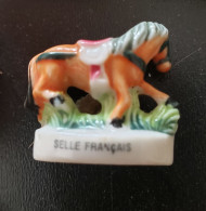 FEVE CHEVAUX DE PARADE - SELLE FRANCAIS PETITE TAILLE - Animaux