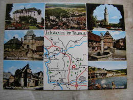 Idstein Im Taunus -map Karte Carte       D106746 - Idstein