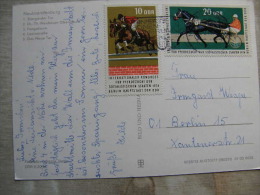 Neubrandenburg - Stamp Horse Riding -    D106753 - Neubrandenburg