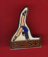 29719-Pin's.Gymnastique .PLSP De Saint Pierre Des Corps. - Gymnastique
