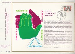 France - CEF 626 - Lutte Contre Le Racisme - 1er Jour 20.03.82 Paris - Illust. Dessirier - T. 2204 - Lettres & Documents