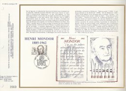 France - CEF 636 - Henri Mondor 1885-1962 - 1er Jour 22.05.82 St Cernin - Illustr. Marie Noëlle Goffin - T. 2226 - Lettres & Documents