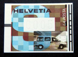 ** ATM "Kleintransporter" (Mi.Nr. 13) Mit Schwachem Werteindruck Postfrisch - Automatic Stamps