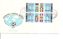 Coupe Du Monde En Argentine -1978 ( FDC Du Pérou à Voir) - 1978 – Argentine