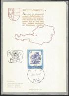 BISCHOFSMèTZE Fllzmoos Annaberg Dachstein Briefmarke Stempel Ersttag 22.3.1974 - Filzmoos