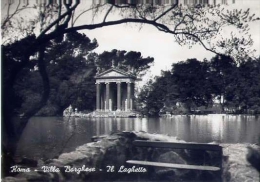 Roma - Villa Borghese - Il Laghetto - 154 - Formato Grande Non Viaggiata - Parcs & Jardins