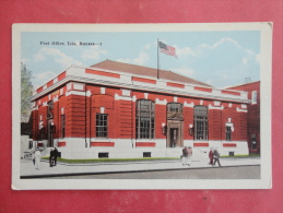 Iola,KS--Post Office--not Mailed--PJ 173 - Andere & Zonder Classificatie