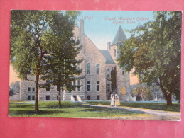 Topeka,KS--Chapel At Washburn College--not Mailed--PJ 173 - Altri & Non Classificati