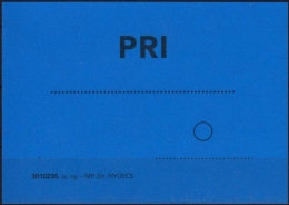 2010 Hungary - PRIORITY Letter POST Form - Postal Stationery