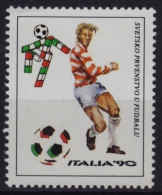 1990 Yugoslavia - FIFA Football World Cup ( Soccer ) - ITALY - LABEL / CINDERELLA / VIGNETTE - 1990 – Italien