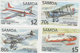 Samoa 1998 80th Anniversary Royal Air Force - Samoa