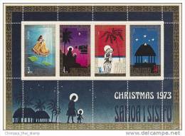 Samoa 1973 Christmas Souvenir Sheet MNH - Samoa