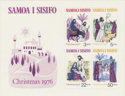 Samoa 1976 Christmas Souvenir Sheet - Samoa