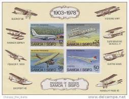 Samoa 1978 Aviation Souvenir Sheet MNH - Samoa