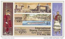 Samoa 1980 London 80 Souvenir Sheet MNH - Samoa