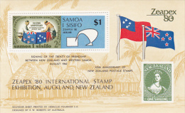 Samoa 1980 Zeapex MS MNH - Samoa