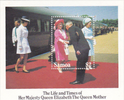 Samoa 1985 Queen Mother Souvenir Sheet MNH - Samoa