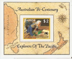 Samoa 1987 Australia Bicentenary Souvenir Sheet MNH - Samoa