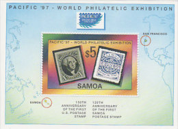 Samoa 1997 150th Anniversary 1st Postage Stamp MS - Samoa