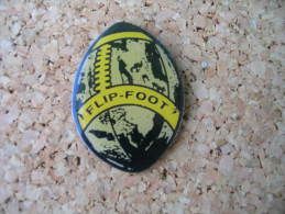 Pin´s  Rugby. Flip-Foot. Ballon De Rugby - Rugby