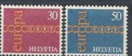 1971 - Svizzera 882/83 Europa ---- - Unused Stamps