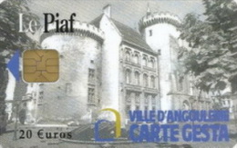 # PIAF FR.ANG3  ANGOULEME - Castle    - Tres Bon Etat - - Parkeerkaarten