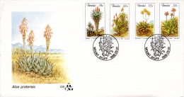 TRANSKEI. N°185-8 Sur Enveloppe 1er Jour (FDC) De 1986. Aloès. - Sukkulenten