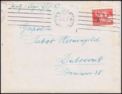 Yugoslavia 1947, Cover Osijek To Dubrovnik - Lettres & Documents