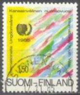 1985 International Youth Year Mi 977 / Facit 979 / Sc 729 / YT 941 Used / Oblitéré / Gestempelt [lie] - Usati