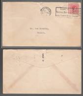 Bahamas 1940 Cover 1P Local Use Left Sheet Margins - 1859-1963 Crown Colony